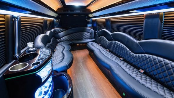 birmingham sprinter limousine interior