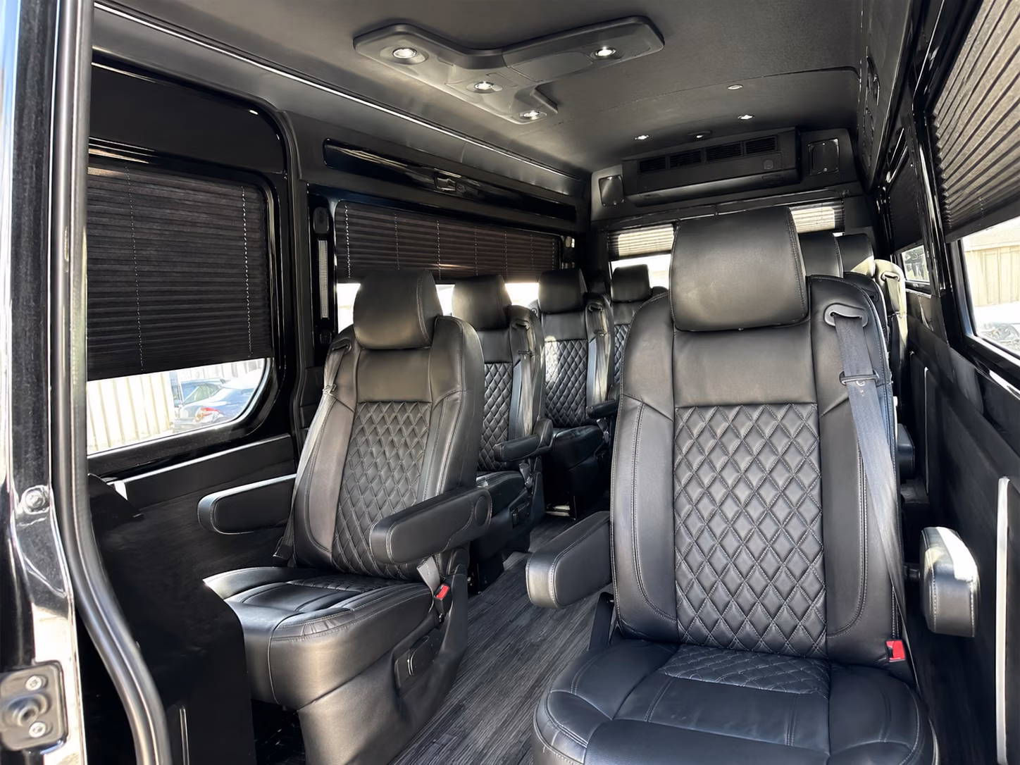 birmingham 15 passenger sprinter van interior