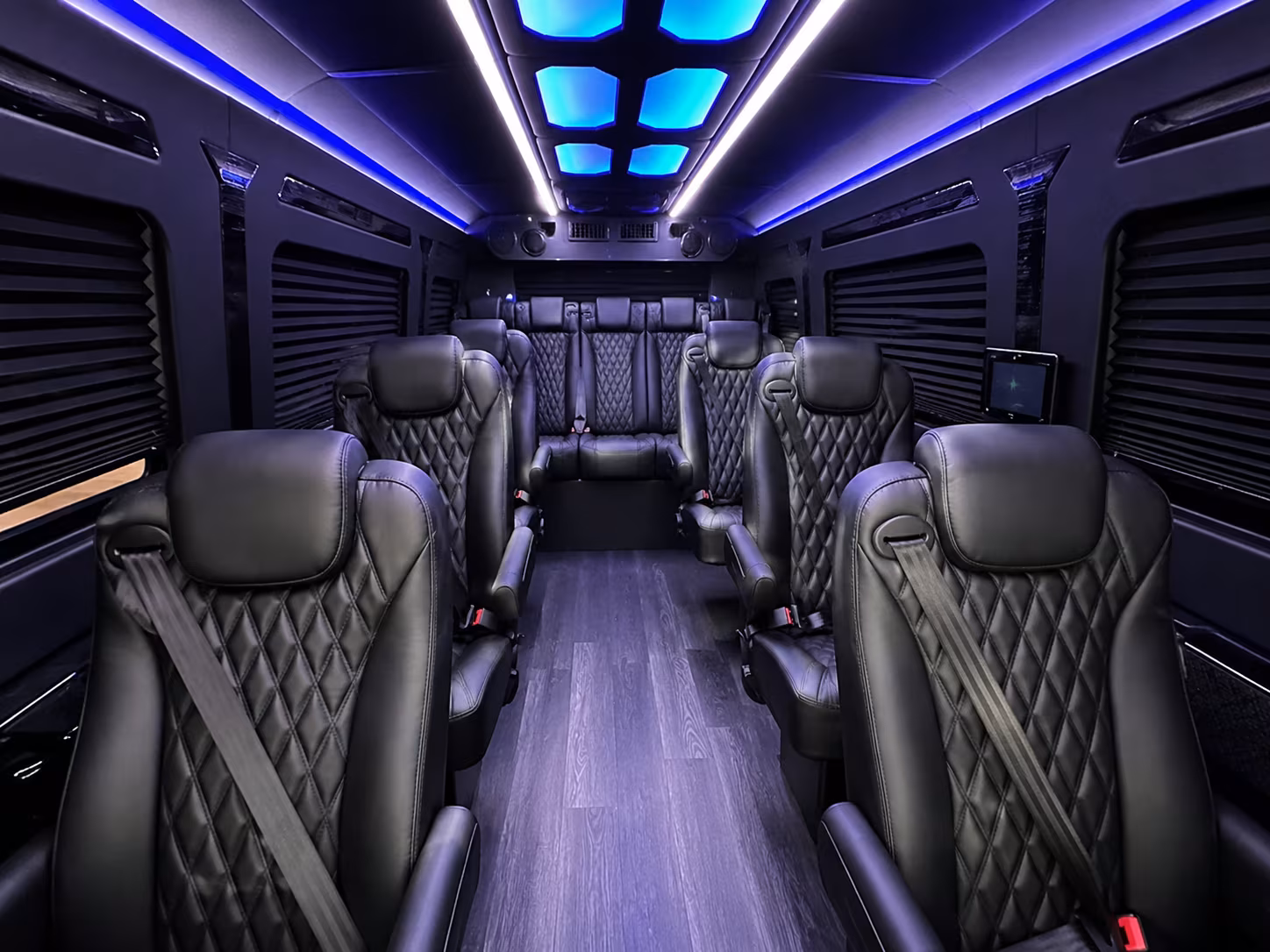 sprinter van transportation for parent coordinated group bookings in birmingham